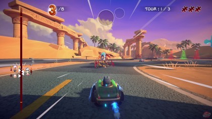 Garfield Kart: Furious Racing скриншоты